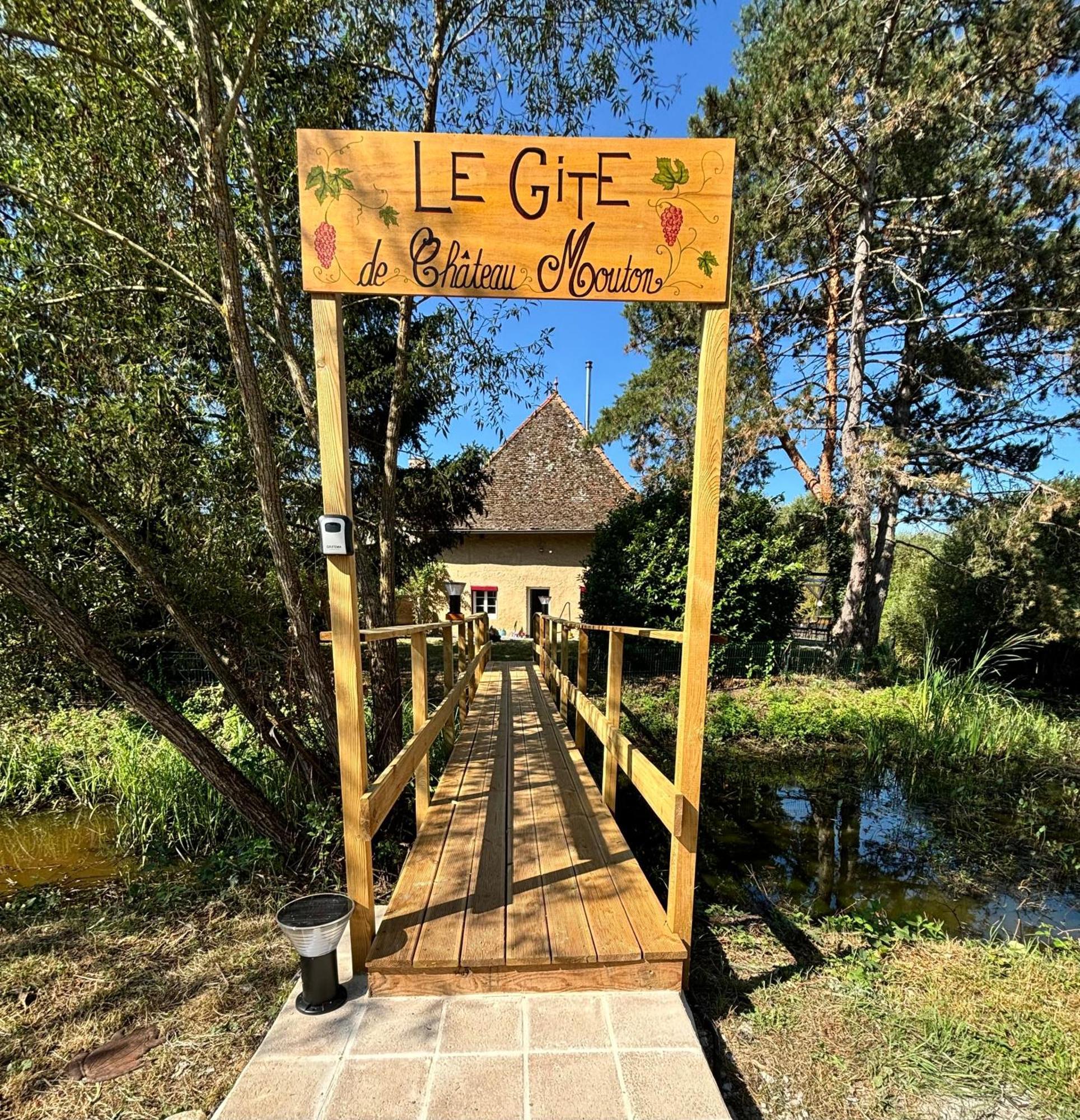 Le Gite Du Chateau Mouton Chatenoy-le-Royal Esterno foto